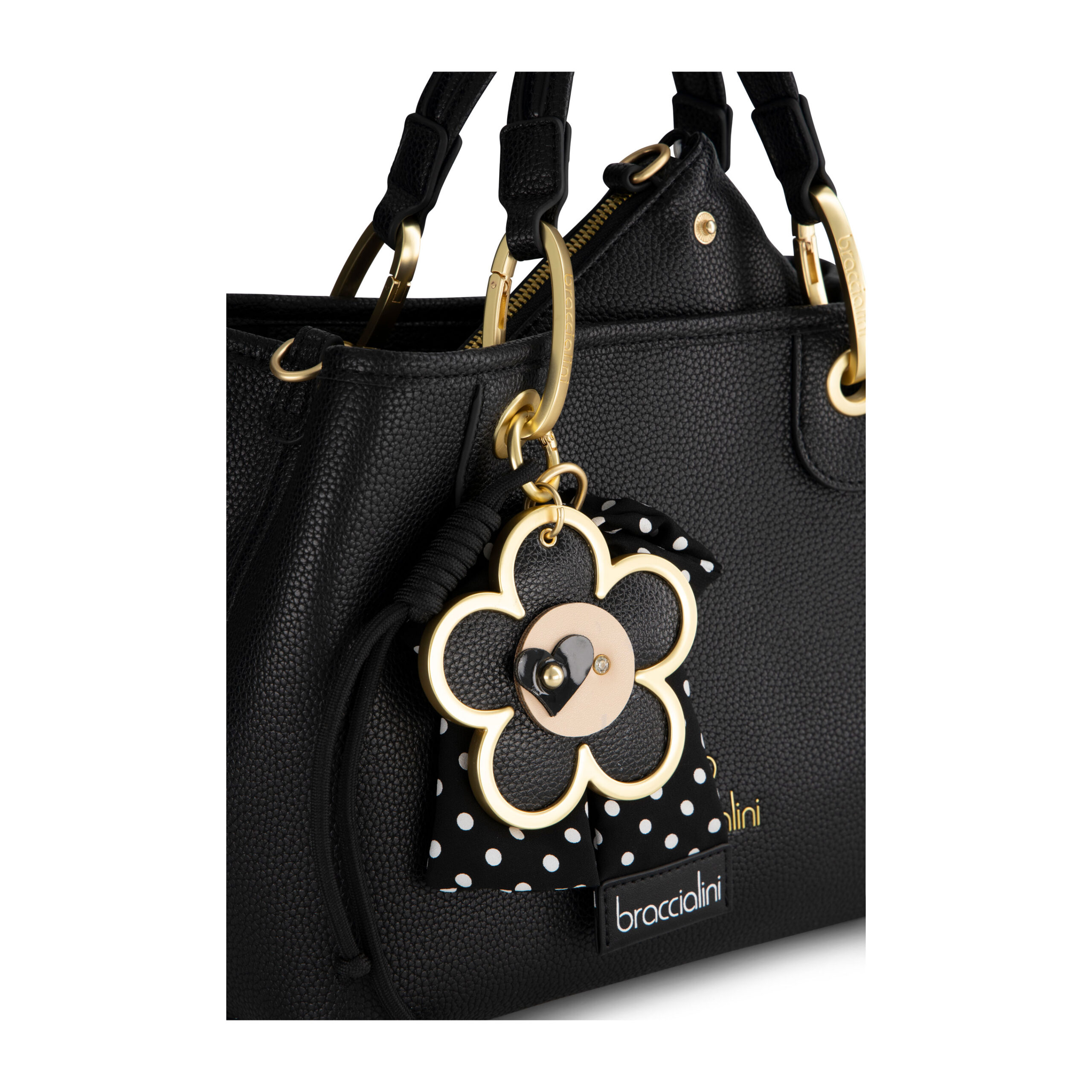 Braccialini Tua Borsa a mano M Beth - Nero - immagine 3