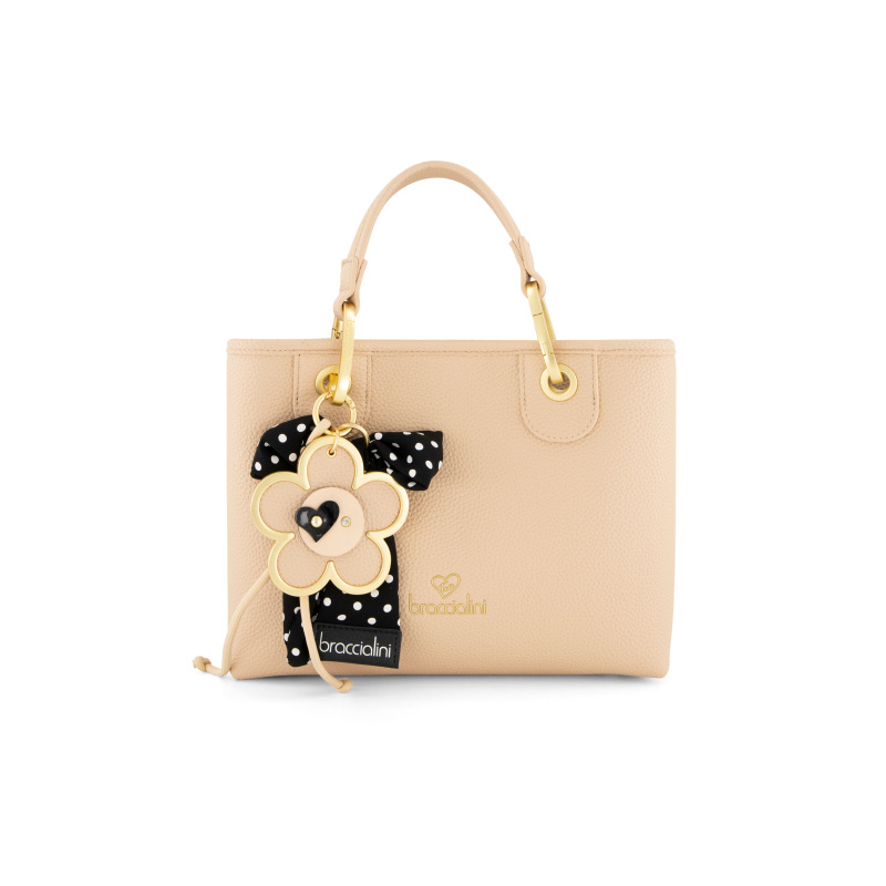 Braccialini Tua Borsa a mano M Beth - Beige Cipria