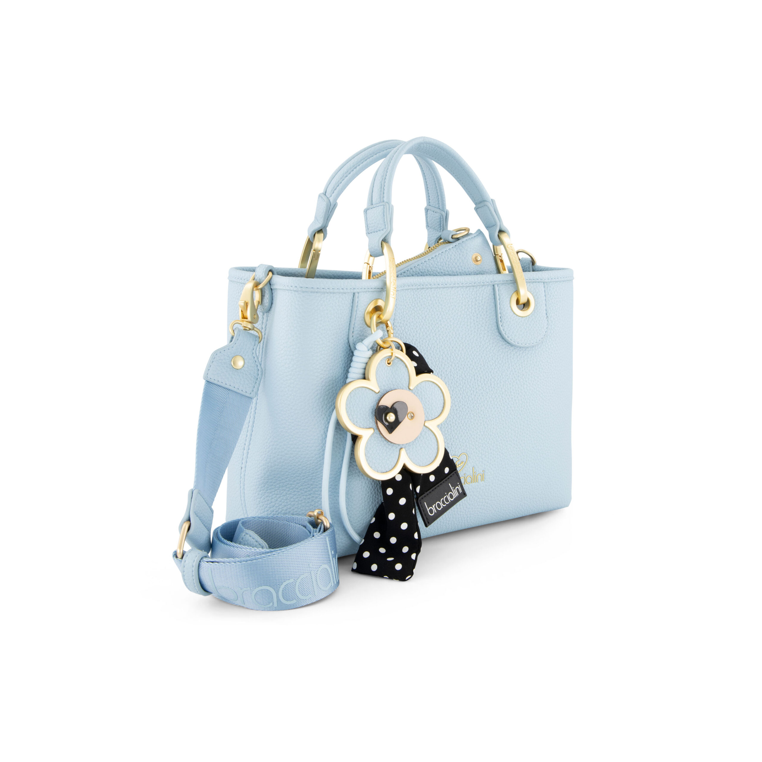 Braccialini Tua Borsa a mano M Beth - Azzurro - immagine 2