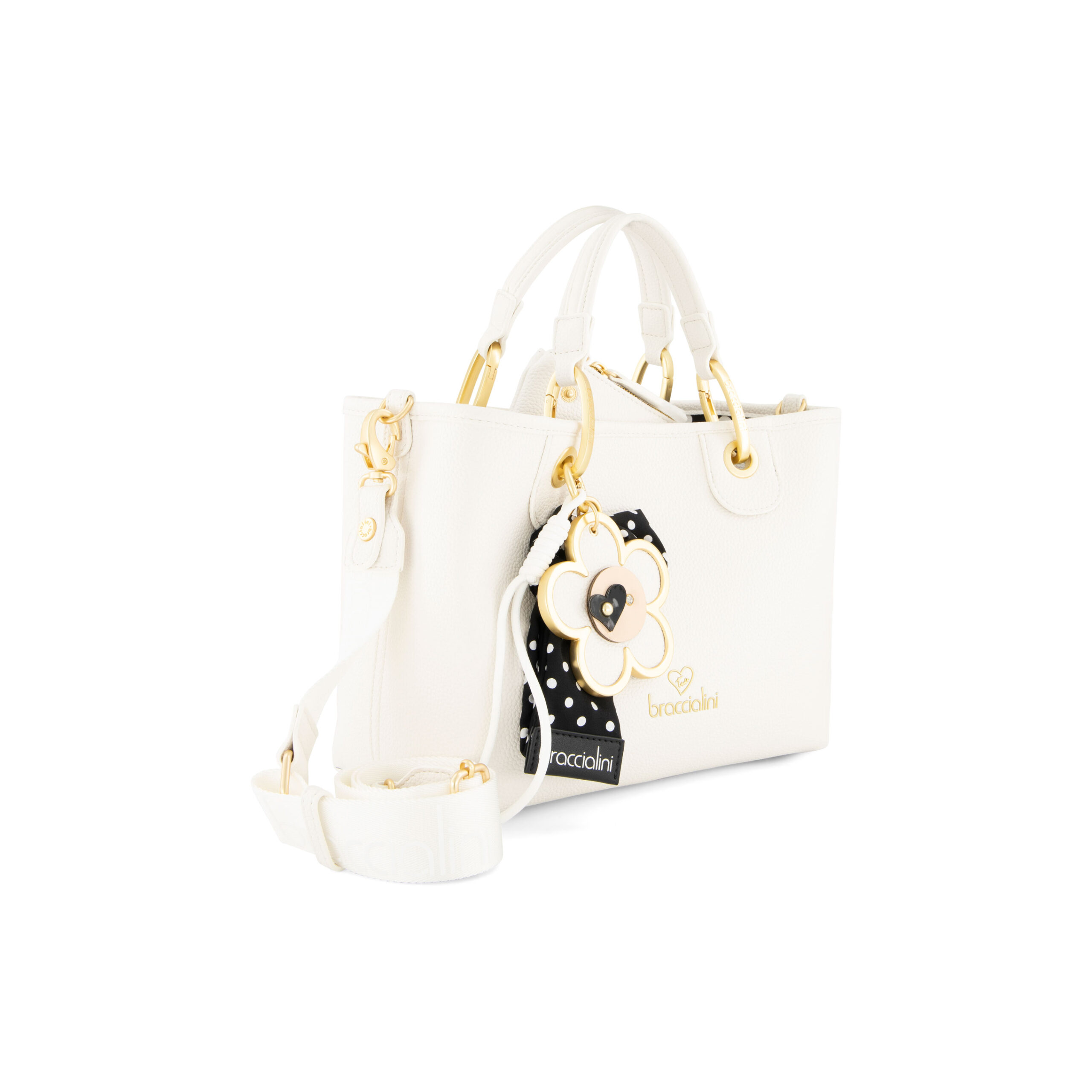 Braccialini Tua Borsa a mano M Beth - Bianco - immagine 2