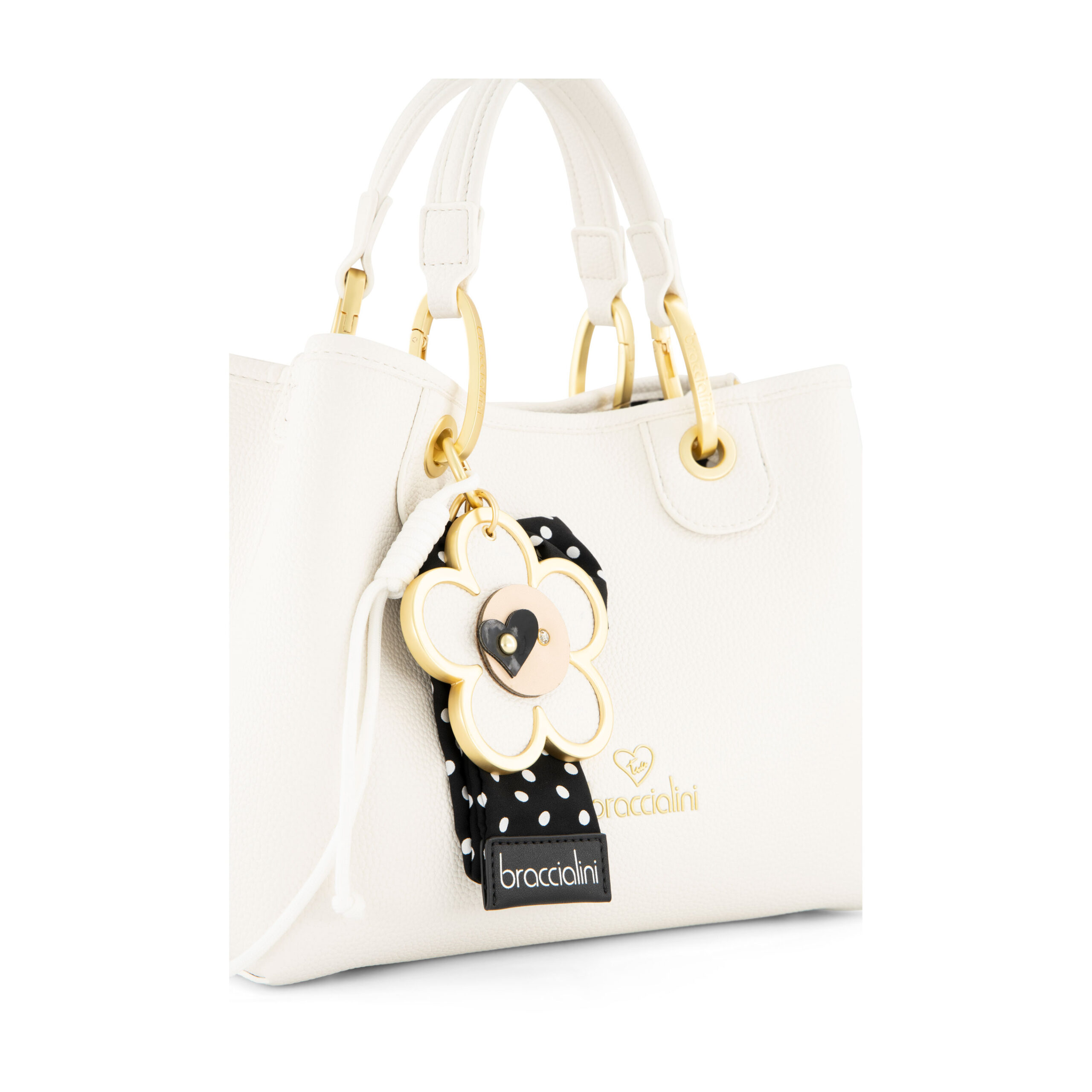 Braccialini Tua Borsa a mano M Beth - Bianco - immagine 3
