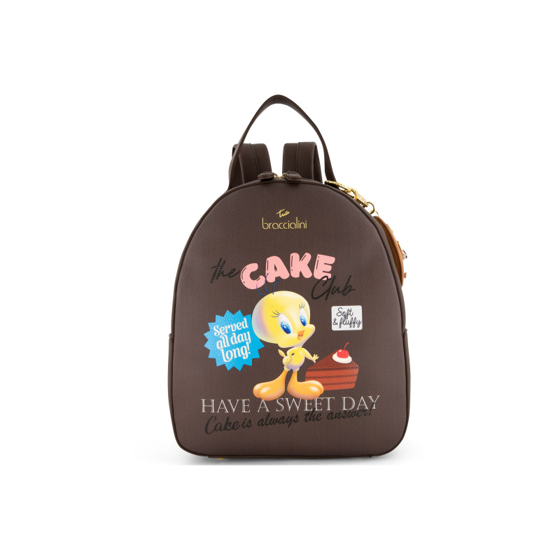 Braccialini Tua Zaino Amy LT - Marrone Tweety