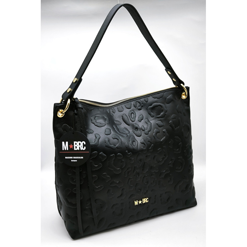 MBRC - Borsa a spalla Print - Nero