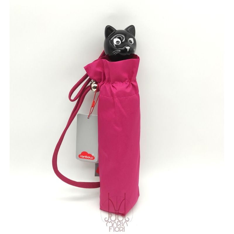 Rainbow Ombrello manuale The Cat - Fucsia