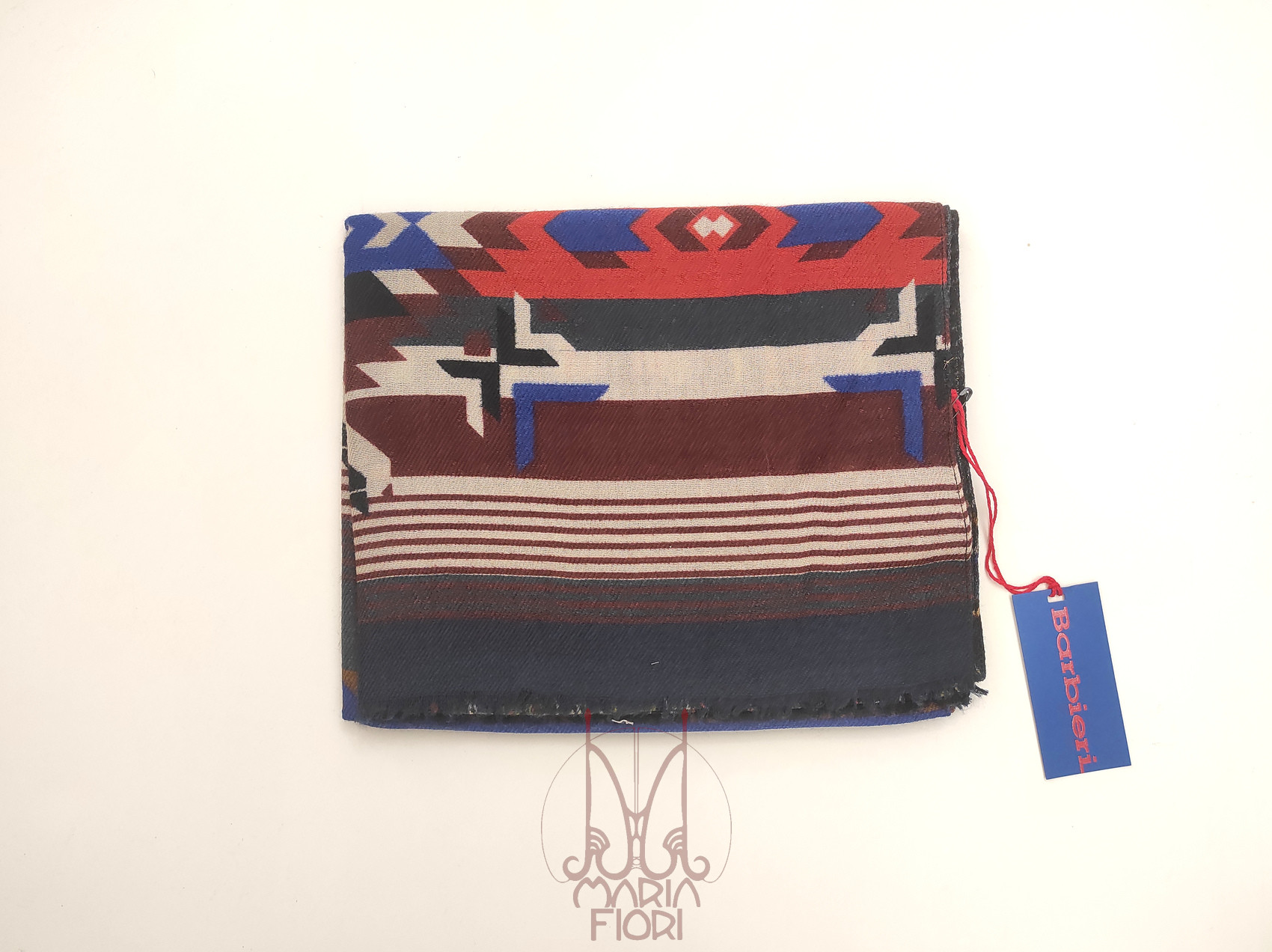 Barbieri - Sciarpa Lana Twill St. 55x190 - Multicolor - immagine 2