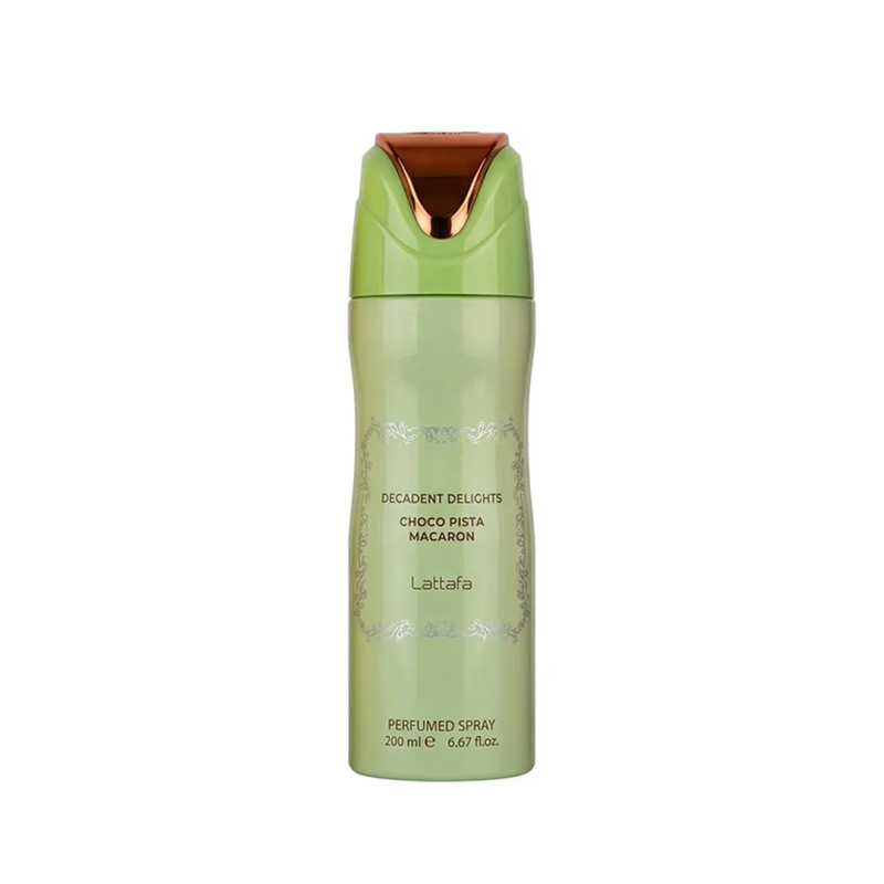 Lattafa Choco Pista Macaron Deodorante Body Spray 200ml