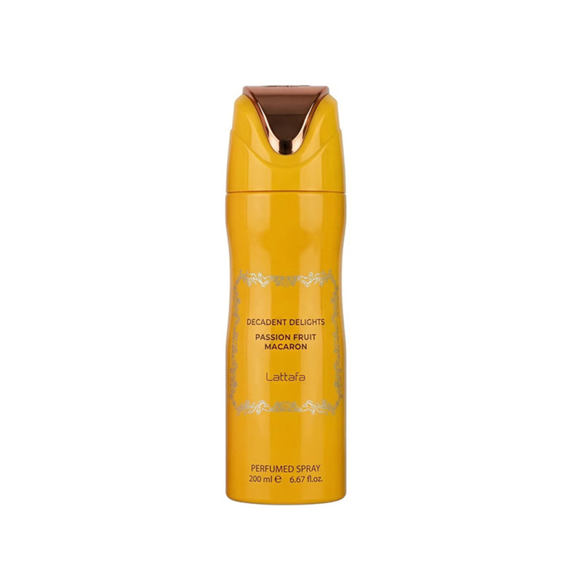 Lattafa Passion Fruit Macaron Deodorante Body Spray 200ml