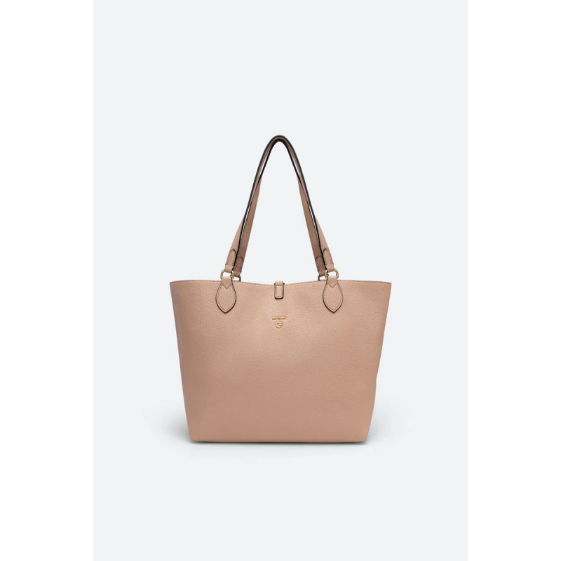 Gattinoni - Borsa Shopping M reversibile doppia portabilità - Beige/Planetarium Classic