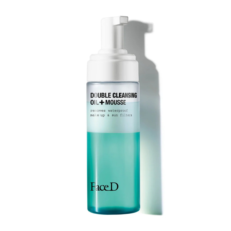 FaceD - DOPPIA DETERSIONE OLIO STRUCCANTE + MOUSSE DETERGENTE 160 ml